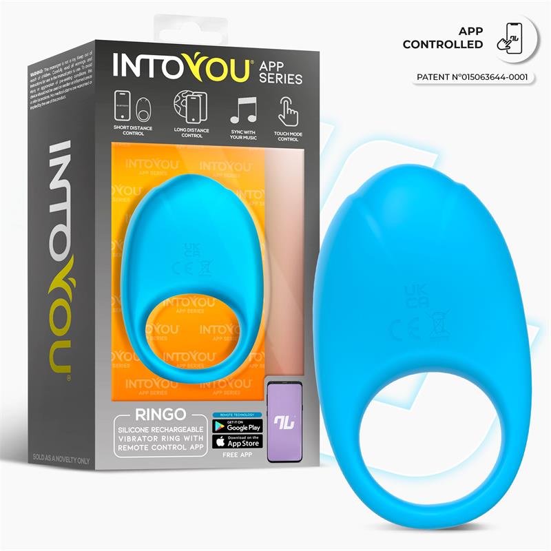 Intoyou App Series anillo vibrador con app "Ringo"