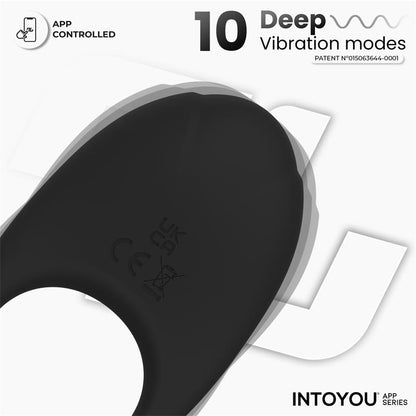 Intoyou App Series anillo vibrador con app "Ringo"