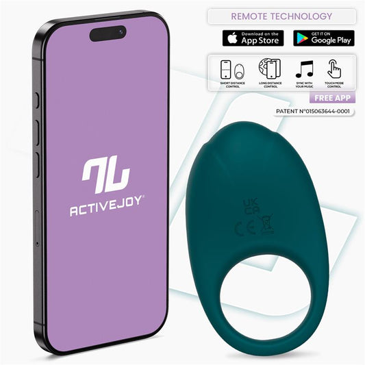 Intoyou anillo vibrador "Ringo" verde (con app)