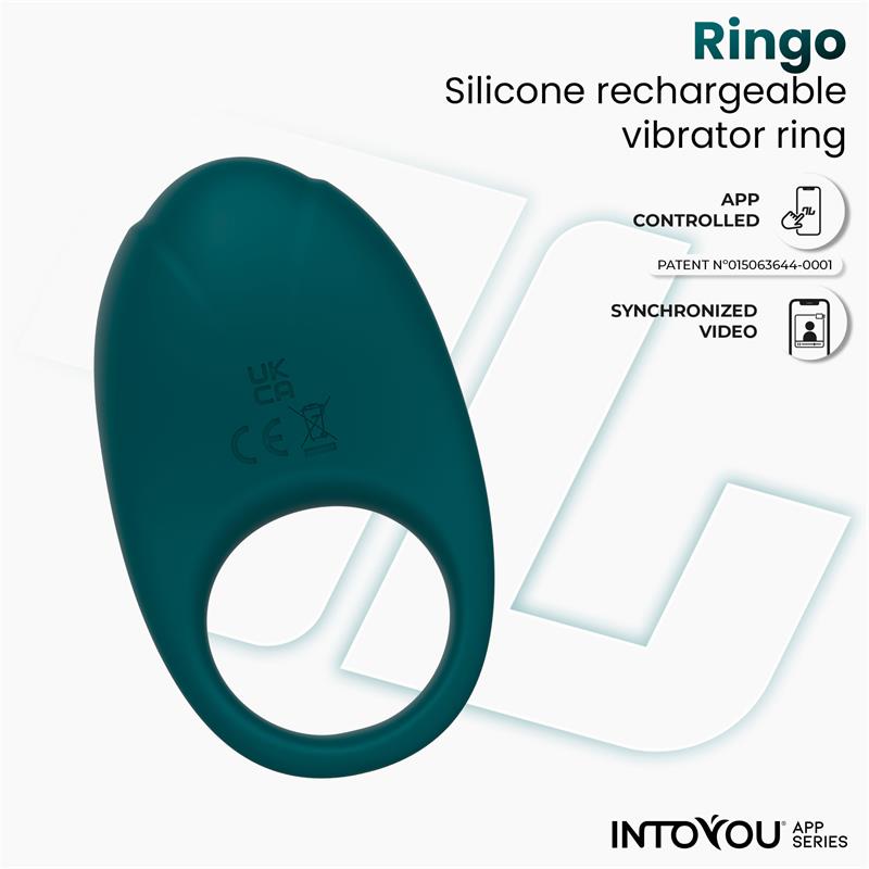 Intoyou App Series anillo vibrador con app "Ringo"