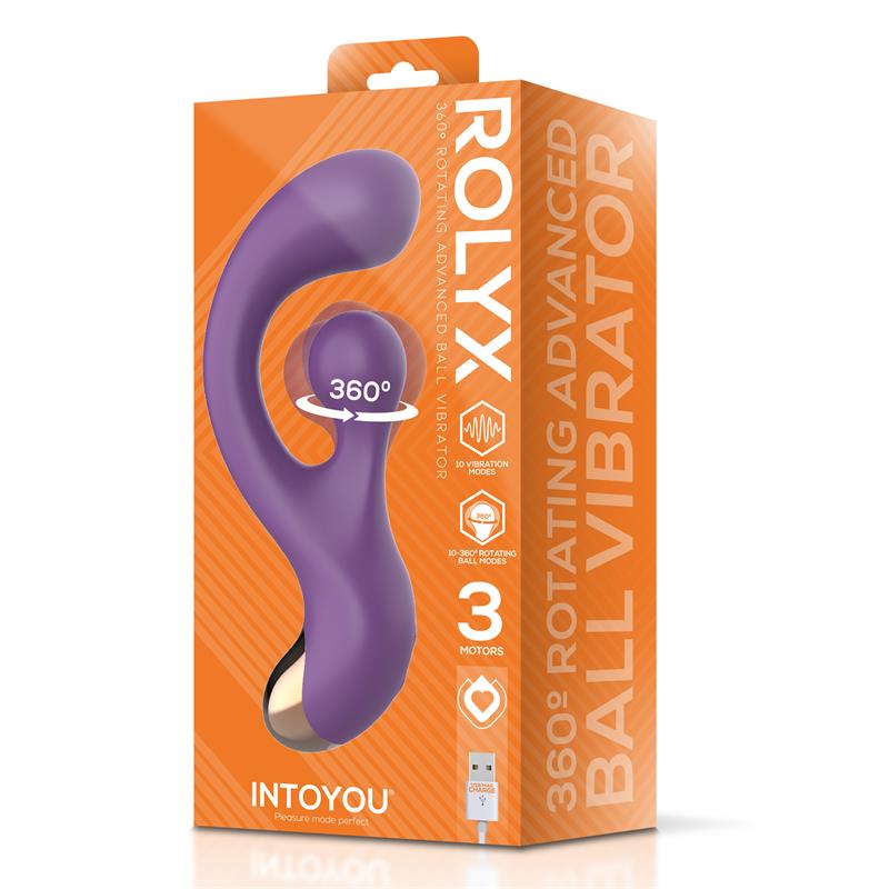 Intoyou vibrador con rotación 360° "Rolyx"