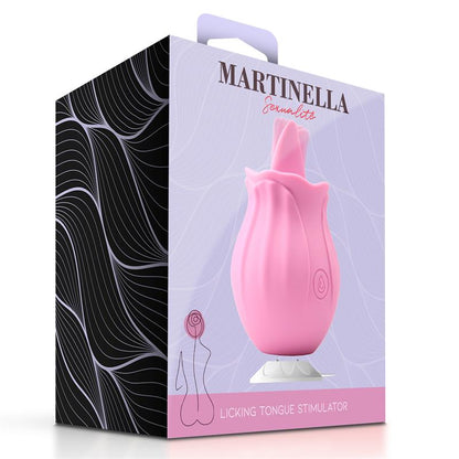 Martinella estimulador de clítoris con lengua "Rosa"