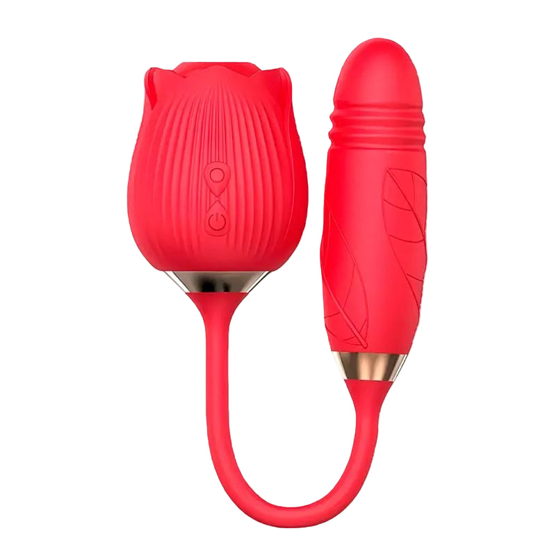 Martinella succionador de clítoris con huevo thrusting "Rosa"