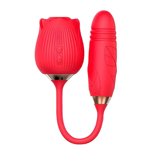 Martinella succionador de clítoris con huevo thrusting "Rosa"