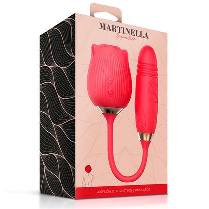 Martinella succionador de clítoris con huevo thrusting "Rosa"