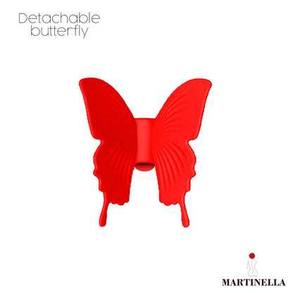 Martinella rosa con succión y mariposa con vibración "Rosa con Succión y Mariposa con Vibración"