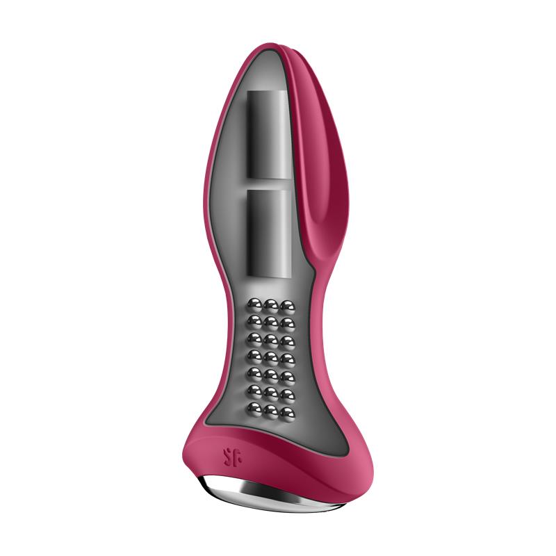 Satisfyer plug anal con vibración, rotación y app "Rotator Plug 2+"