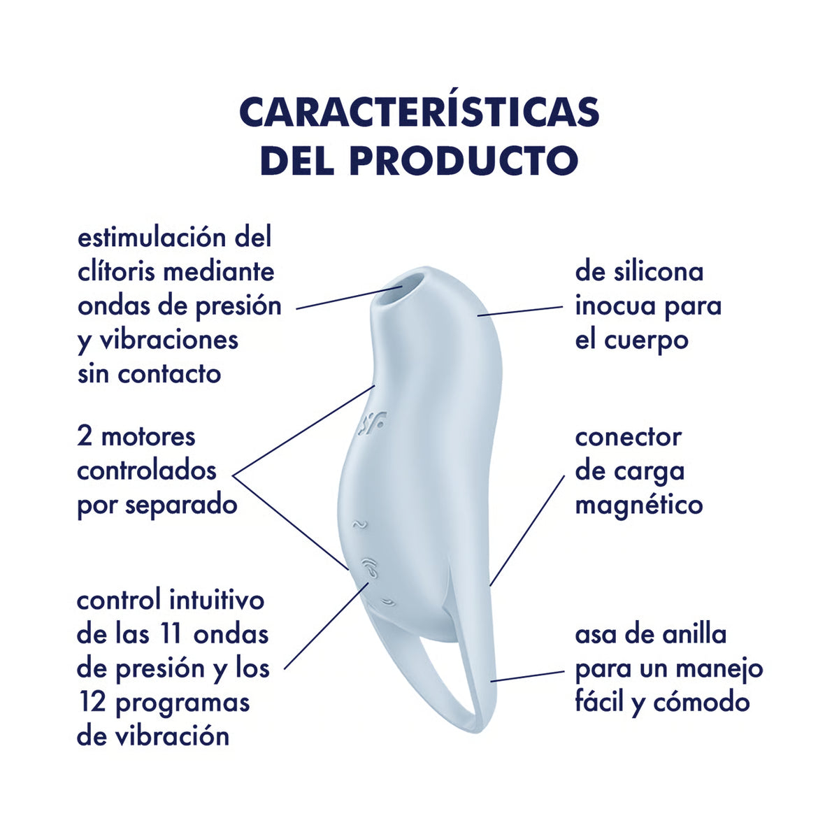 Satisfyer succionador de clítoris con vibración "Pocket Pro 1"