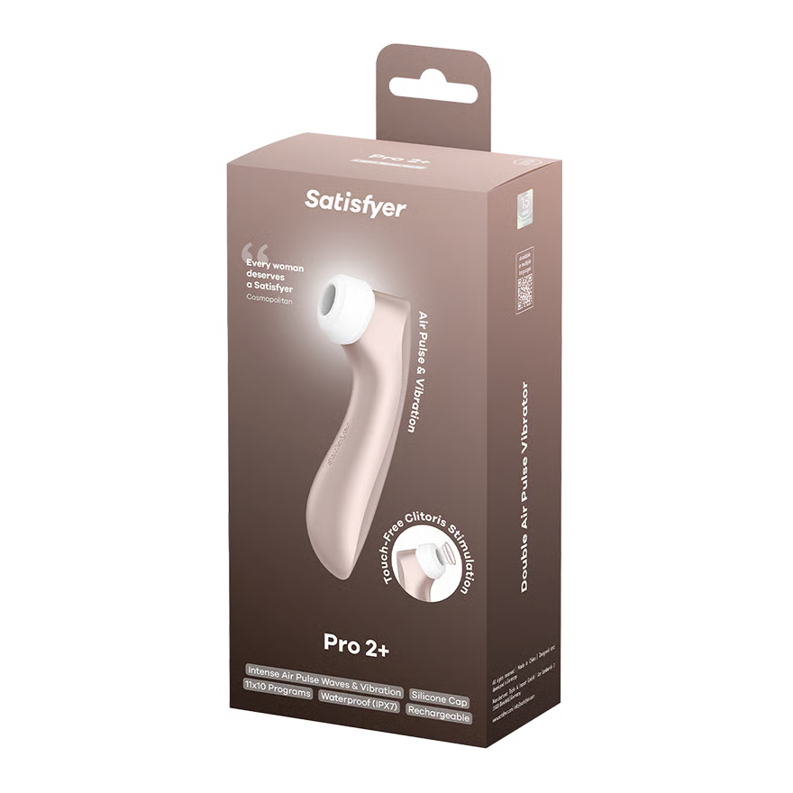Satisfyer succionador de clítoris con vibración "Pro 2+"