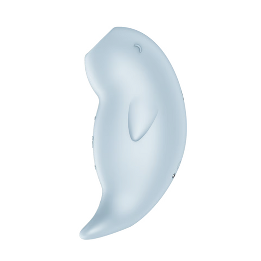 Satisfyer succionador de clítoris con vibración "Seal You Soon" - Azul claro