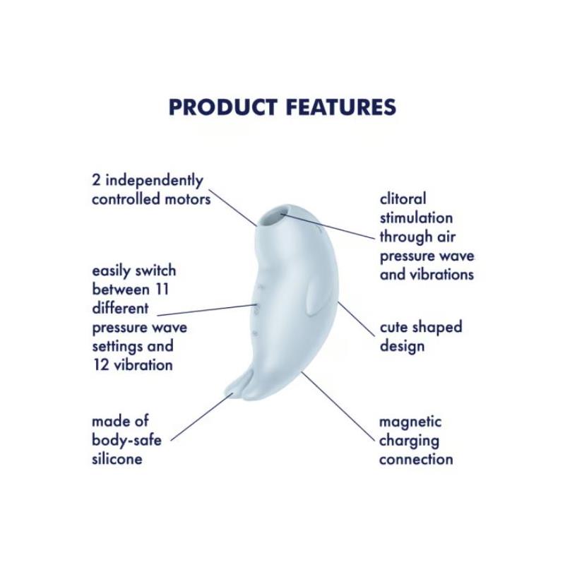 Satisfyer succionador de clítoris con vibración "Seal You Soon"
