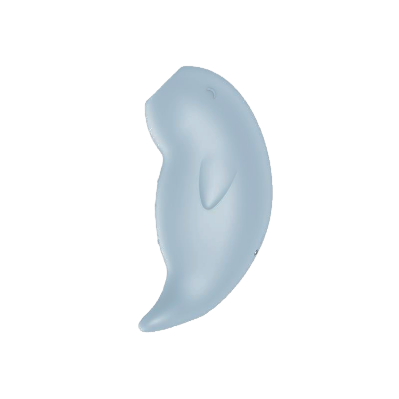 Satisfyer succionador de clítoris con vibración "Seal You Soon" - Azul claro