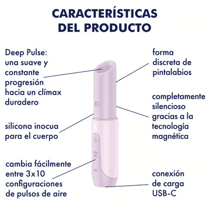 Satisfyer vibrador de ondas de presión "Secret Kiss"