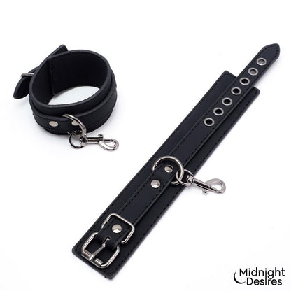Midnight Desires set de ataduras para muslos y muñecas "Midnight Desires"