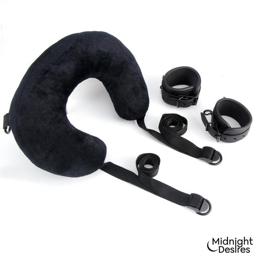 Midnight Desires set de restricciones con cojín para el cuello "Midnight Desires"
