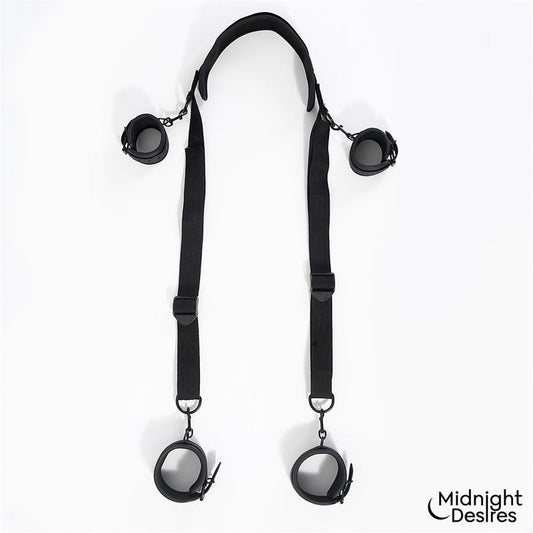 Midnight Desires set de restricciones con sujeción para el cuello "Set BDSM"