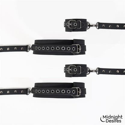 Midnight Desires set de restricciones para muslos y muñecas "Set de Restricciones para Muslos y Muñecas"