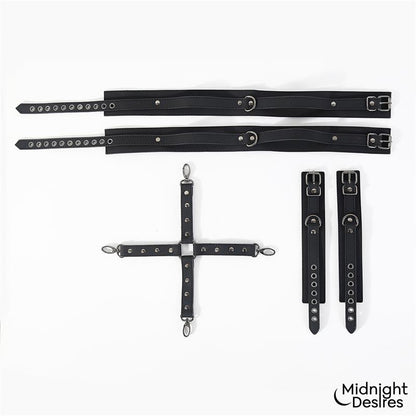 Midnight Desires set de restricciones para muslos y muñecas "Set de Restricciones para Muslos y Muñecas"
