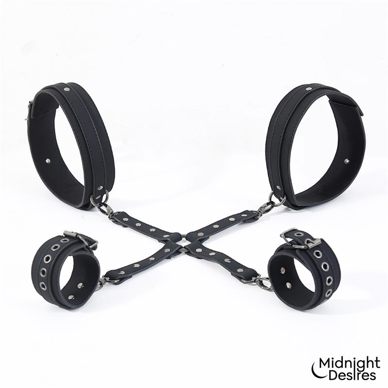 Midnight Desires set de restricciones para muslos y muñecas "Set de Restricciones para Muslos y Muñecas"