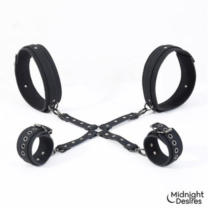 Midnight Desires set de restricciones para muslos y muñecas "Set de Restricciones para Muslos y Muñecas"
