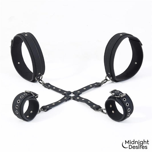 Midnight Desires set de restricciones para muslos y muñecas "Set de Restricciones para Muslos y Muñecas"