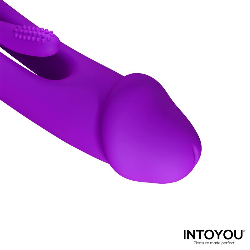 Intoyou vibrador con lengua flapping, golpeteo y cabezales intercambiables "Siter 2.0"