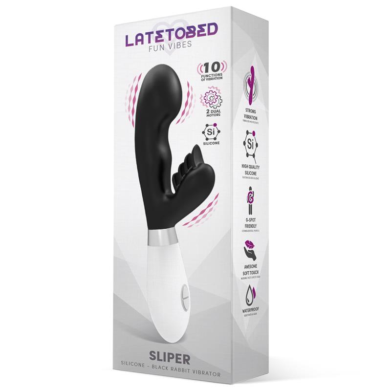 Latetobed vibrador conejito de silicona "Sliper"
