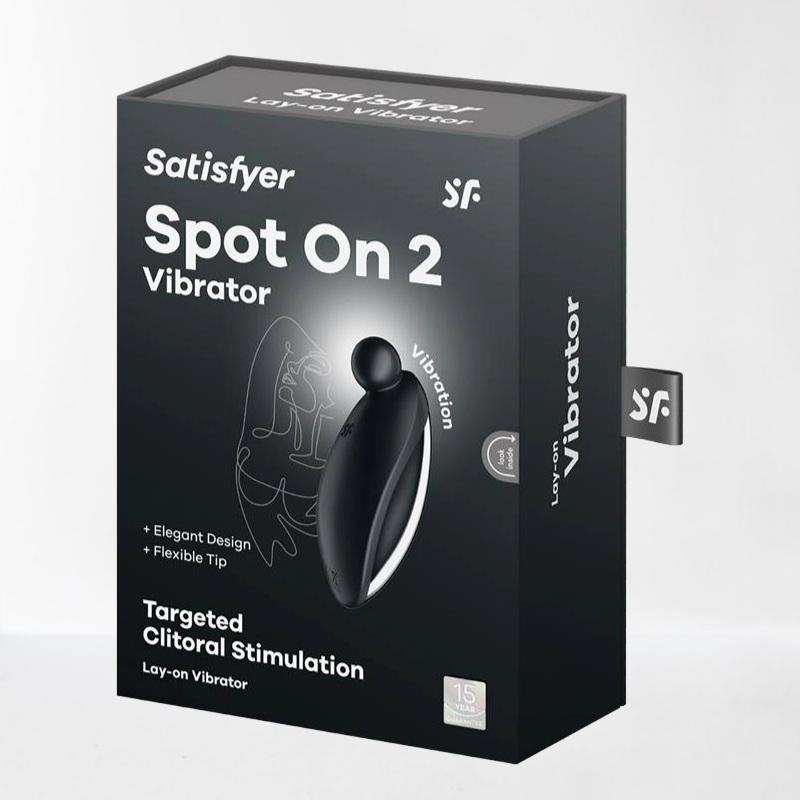 Satisfyer vibrador lay-on para el clítoris "Spot On 2"