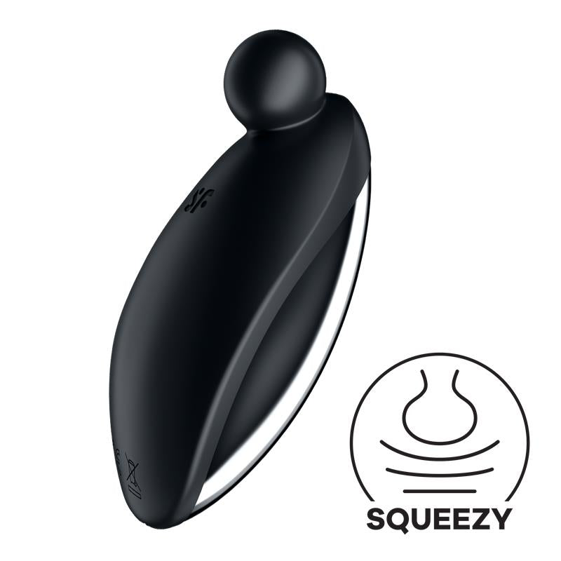 Satisfyer vibrador lay-on para el clítoris "Spot On 2" - Negro
