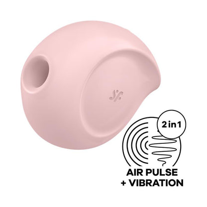 Satisfyer succionador de clítoris con vibración "Sugar Rush" - Rosa