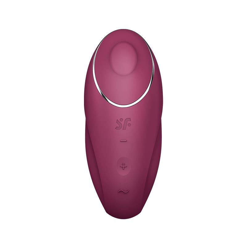 Satisfyer vibrador lay-on con función de toques "Tap & Climax 1"