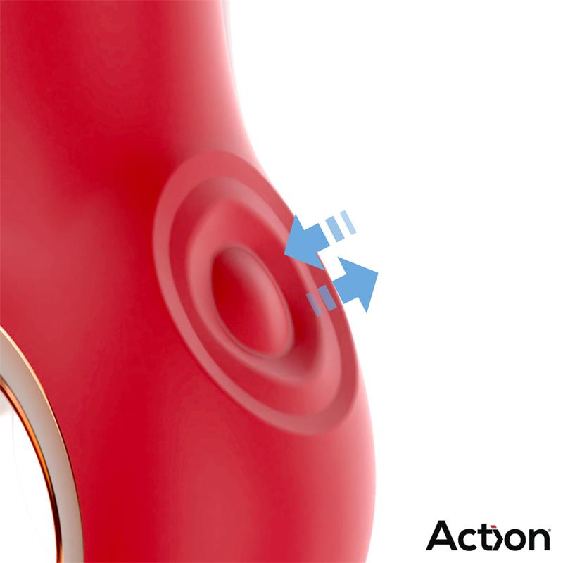 Action estimulador con pulsación ergonómico "Trazy"