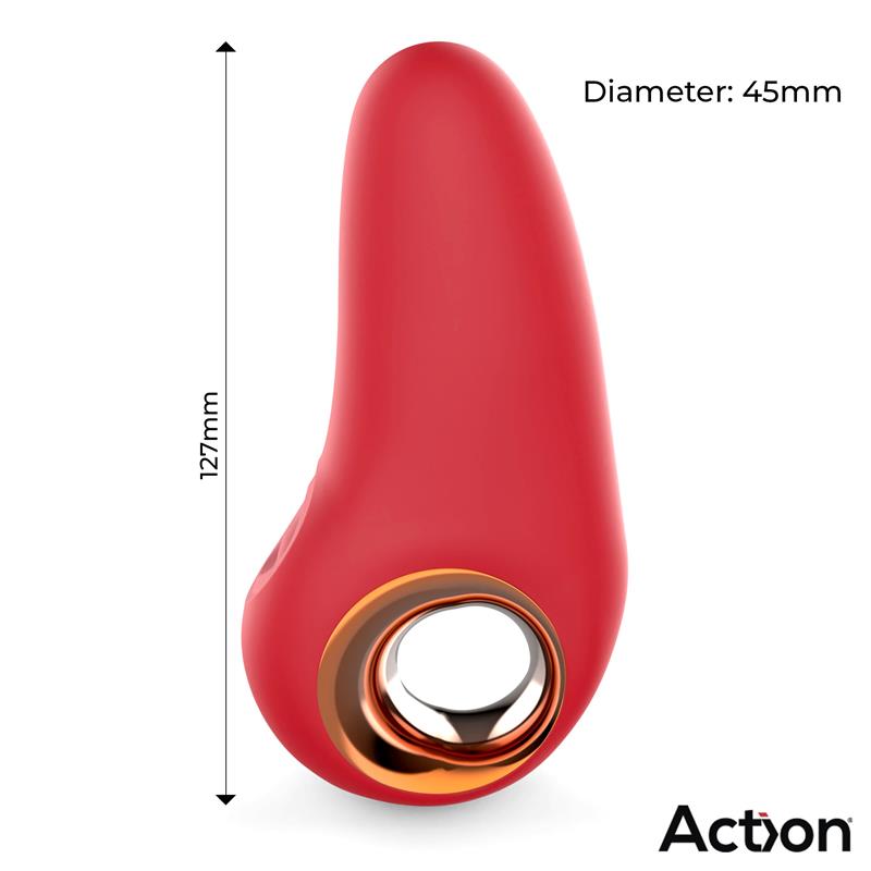 Action estimulador con pulsación ergonómico "Trazy"