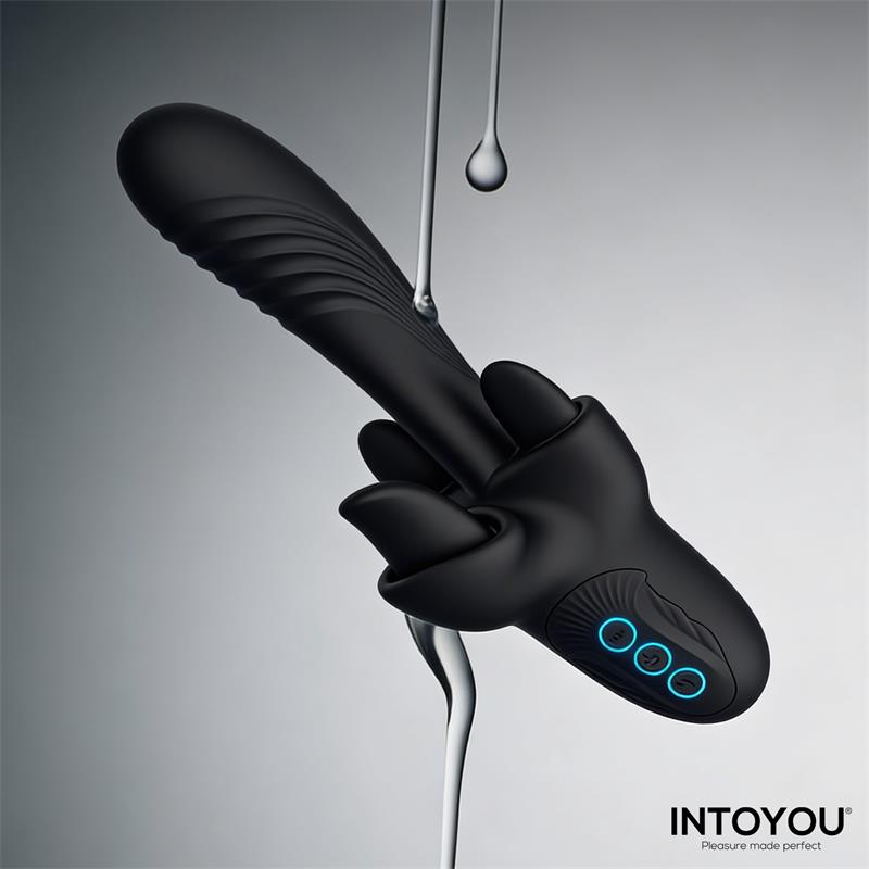 Intoyou vibrador triple lengua "Triton"