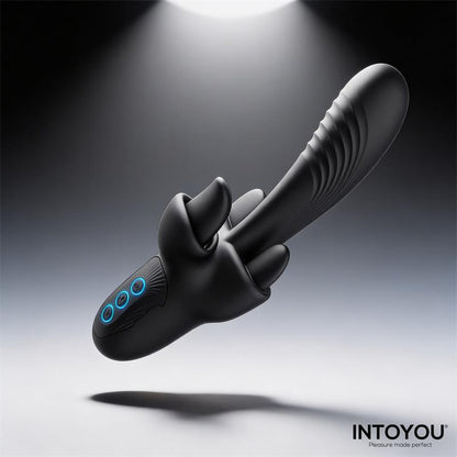 Intoyou vibrador triple lengua "Triton"