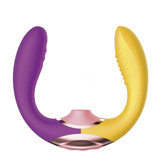 Action succionador de clítoris con finger y vibración "Two Lovers 3 in 1"