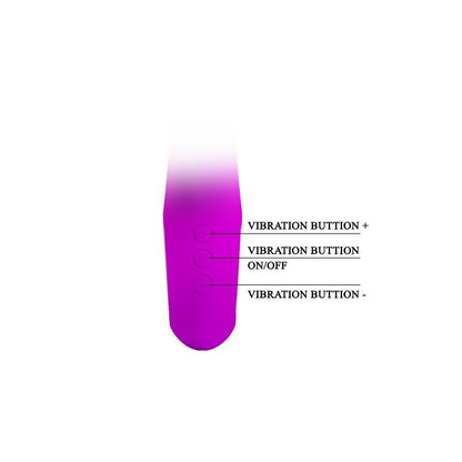 PrettyLove vibrador de punto G y clítoris "Ansel"