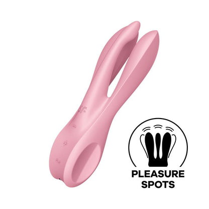 Satisfyer vibrador "Threesome 1" rosa
