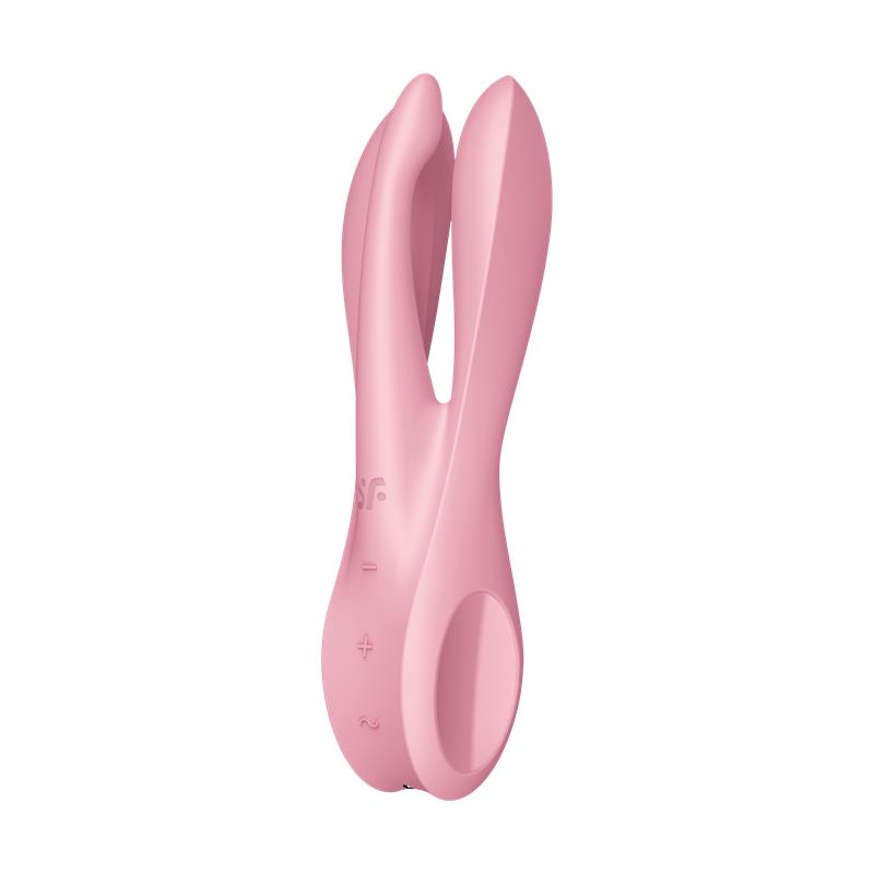 Satisfyer vibrador lay-on de tres brazos "Threesome 1"
