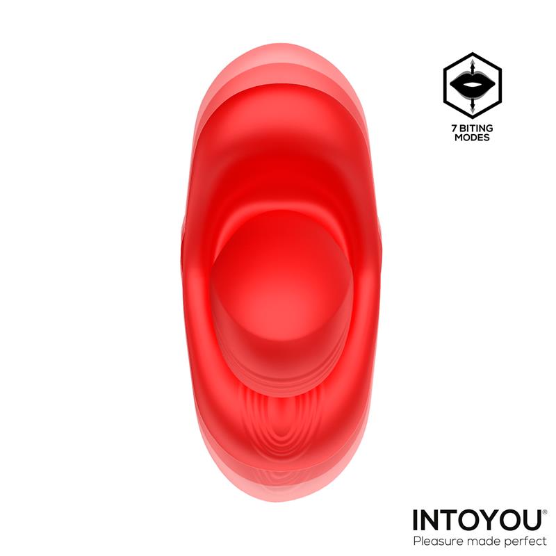 Intoyou vibrador con thrusting y mordisqueo "Vyron"